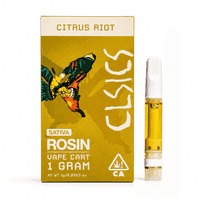 CLSICS Live Rosin Cartridge 1g Sativa Citrus Riot