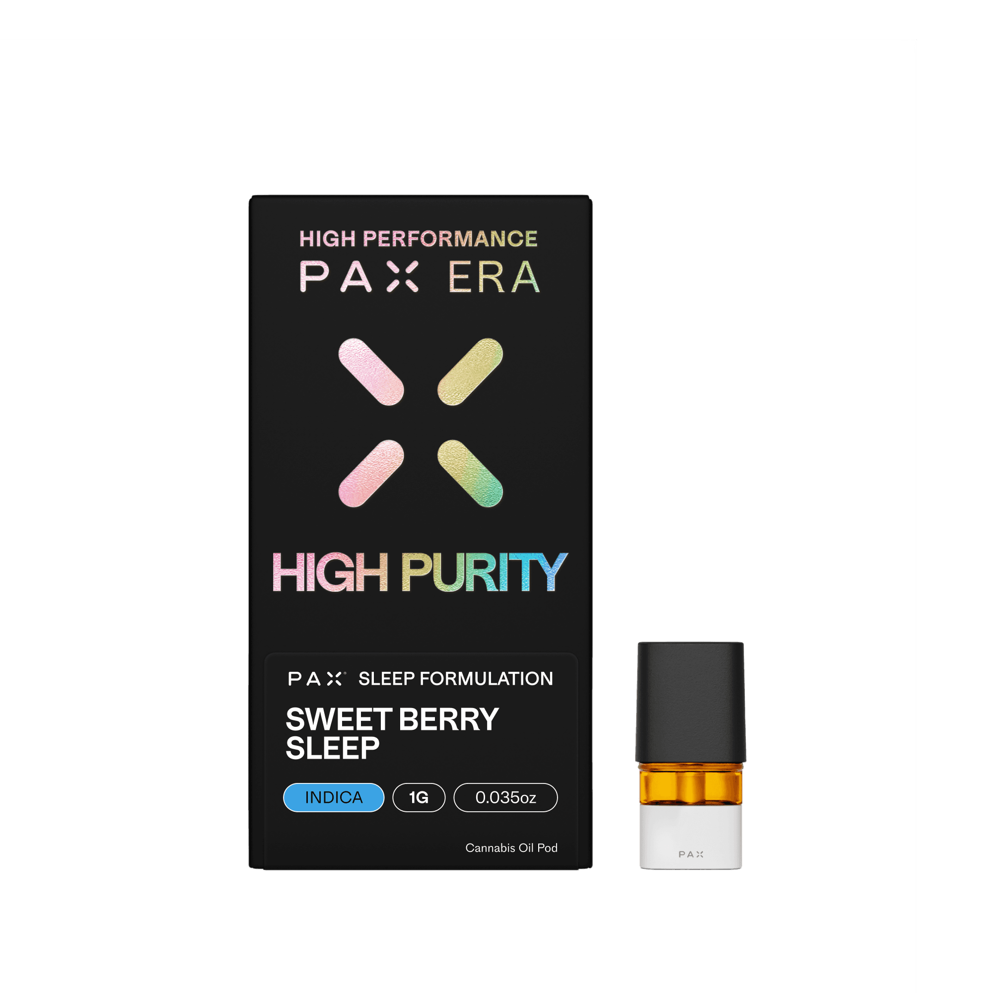PAX High Purity THC Pod 1g Indica Sweet Berry Sleep