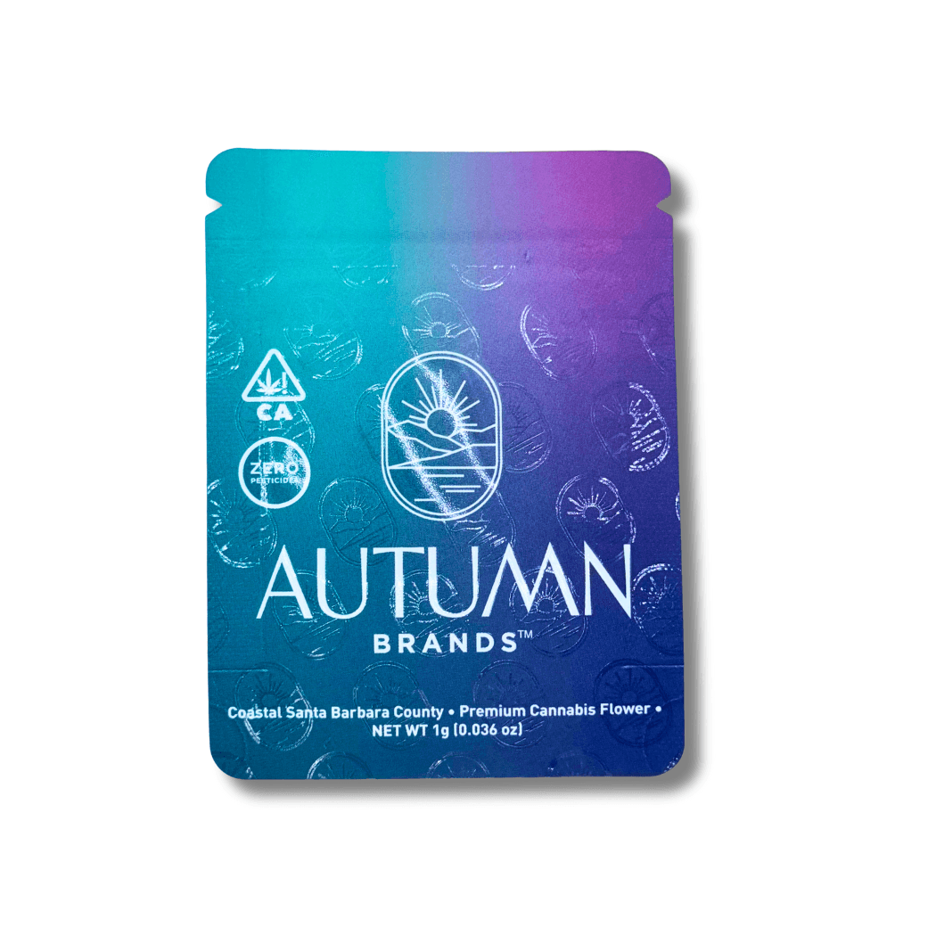 Autumn Brands Flower 1g Indica Purple Carbonite
