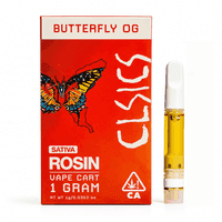 CLSICS Live Rosin Cartridge 1g Sativa Butterfly OG