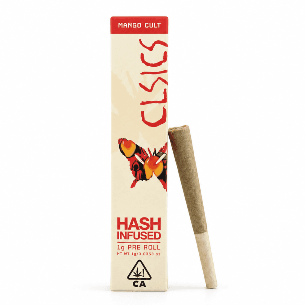 CLSICS Hash Preroll 1g Sativa Mango Cult