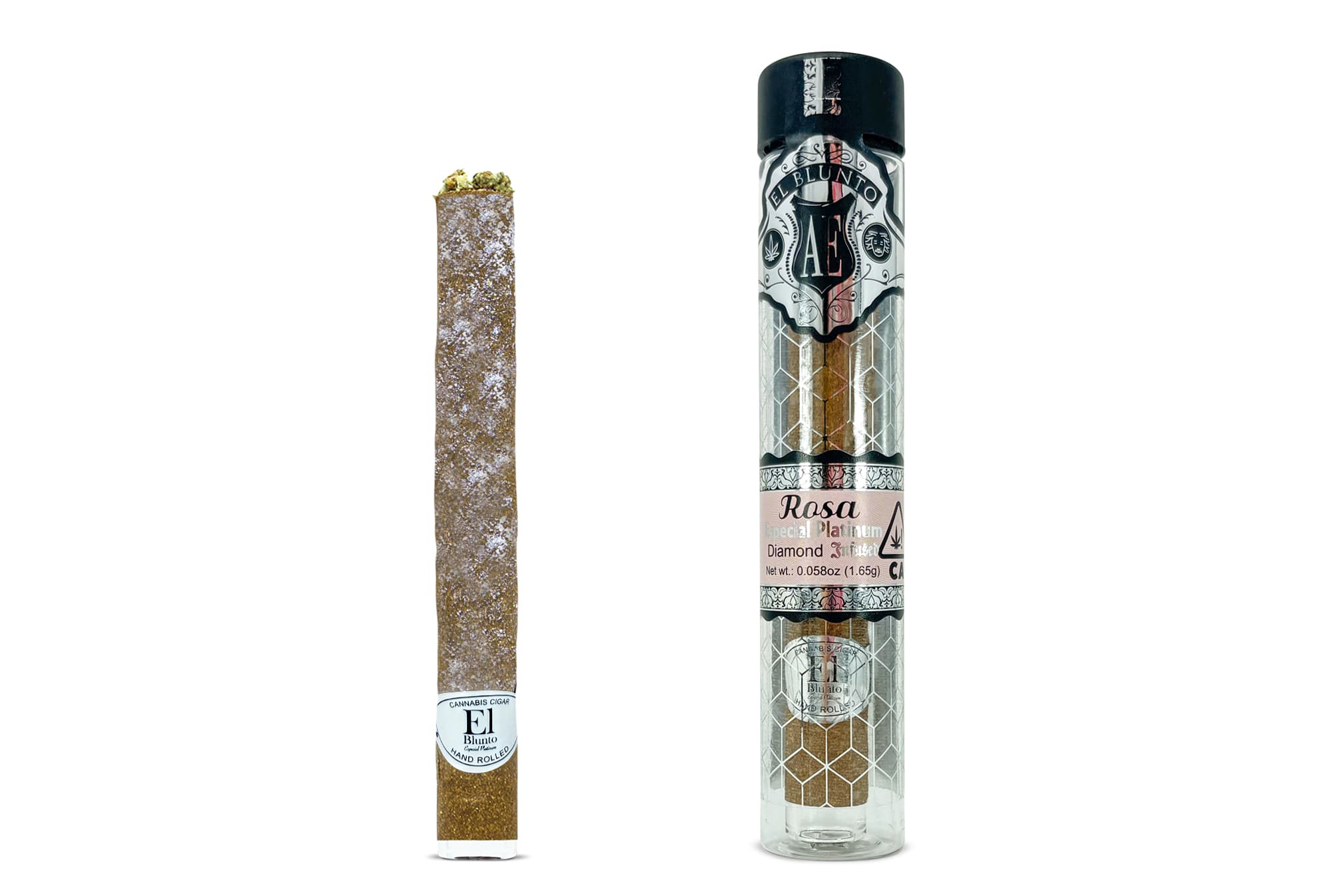 El Blunto Especial Platinum Diamond 1.65g Hybrid Rosa 16ct
