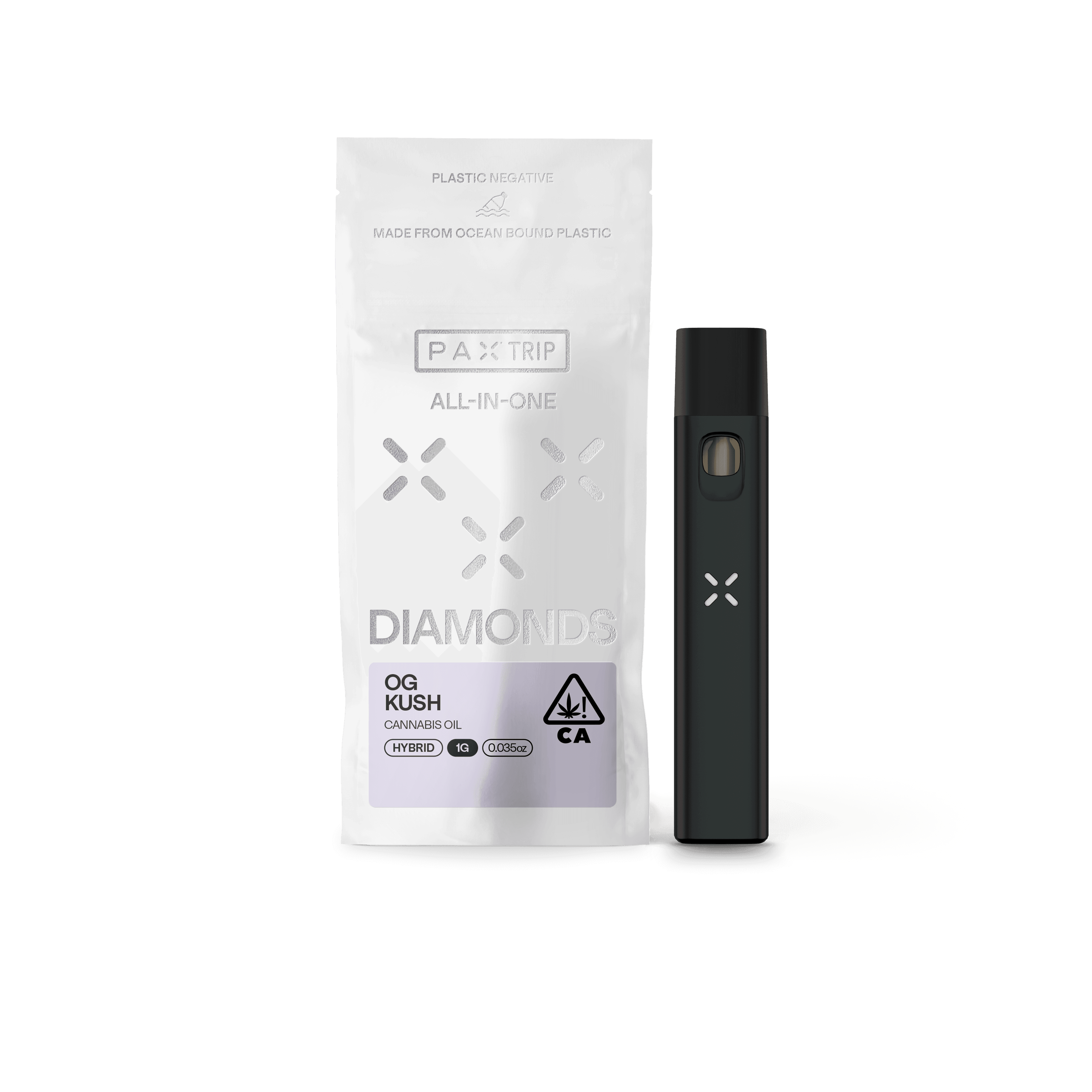 PAX Trip All-In-One Diamonds 1g Hybrid OG Kush