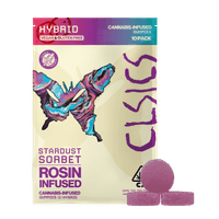 CLSICS Live Rosin Gummies Hybrid Stardust Sorbet