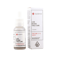 Nasha Live Rosin Tincture 30ml THC:CBD (1:1) Indica Trop Cookies