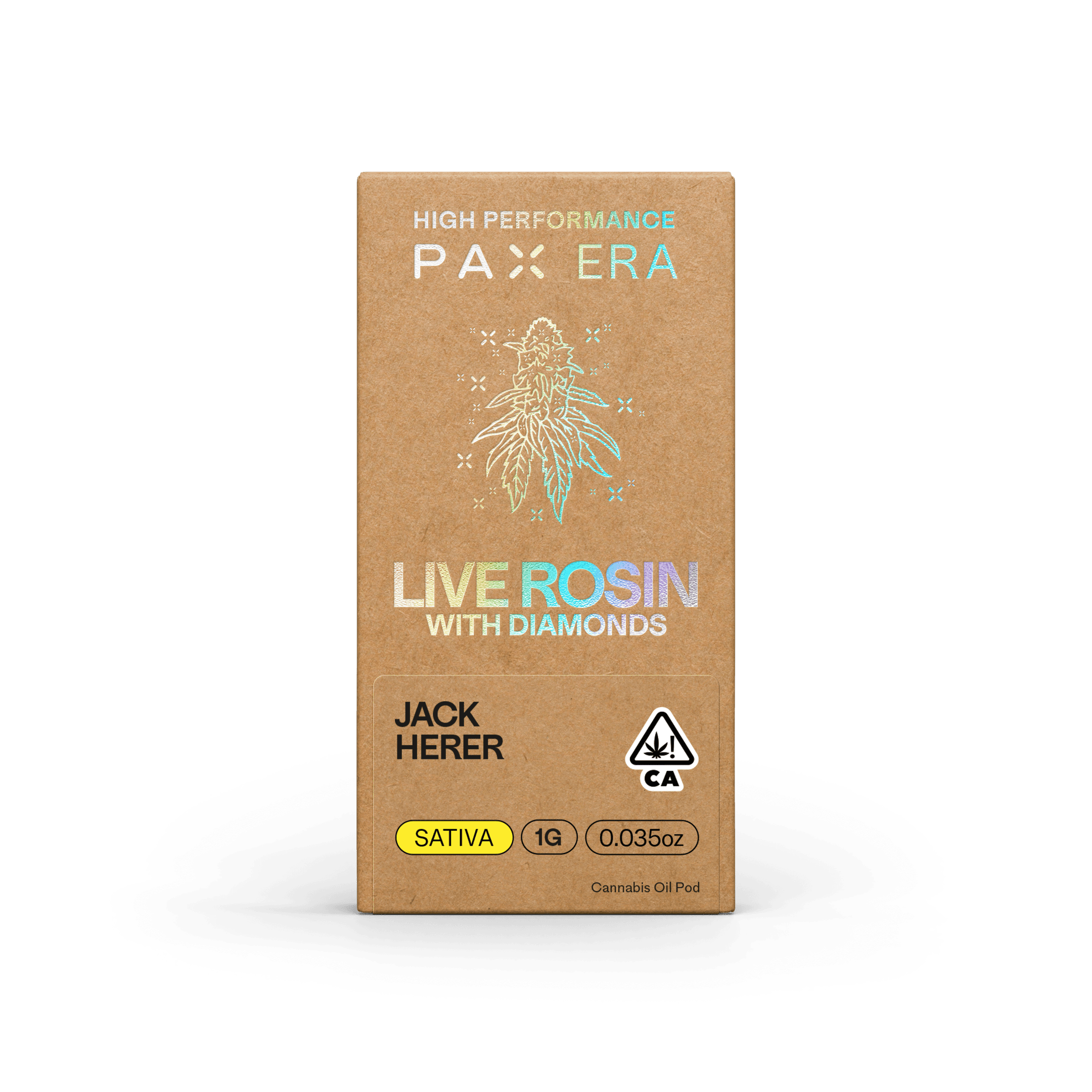 PAX Live Rosin Pod 1g Sativa Jack Herer