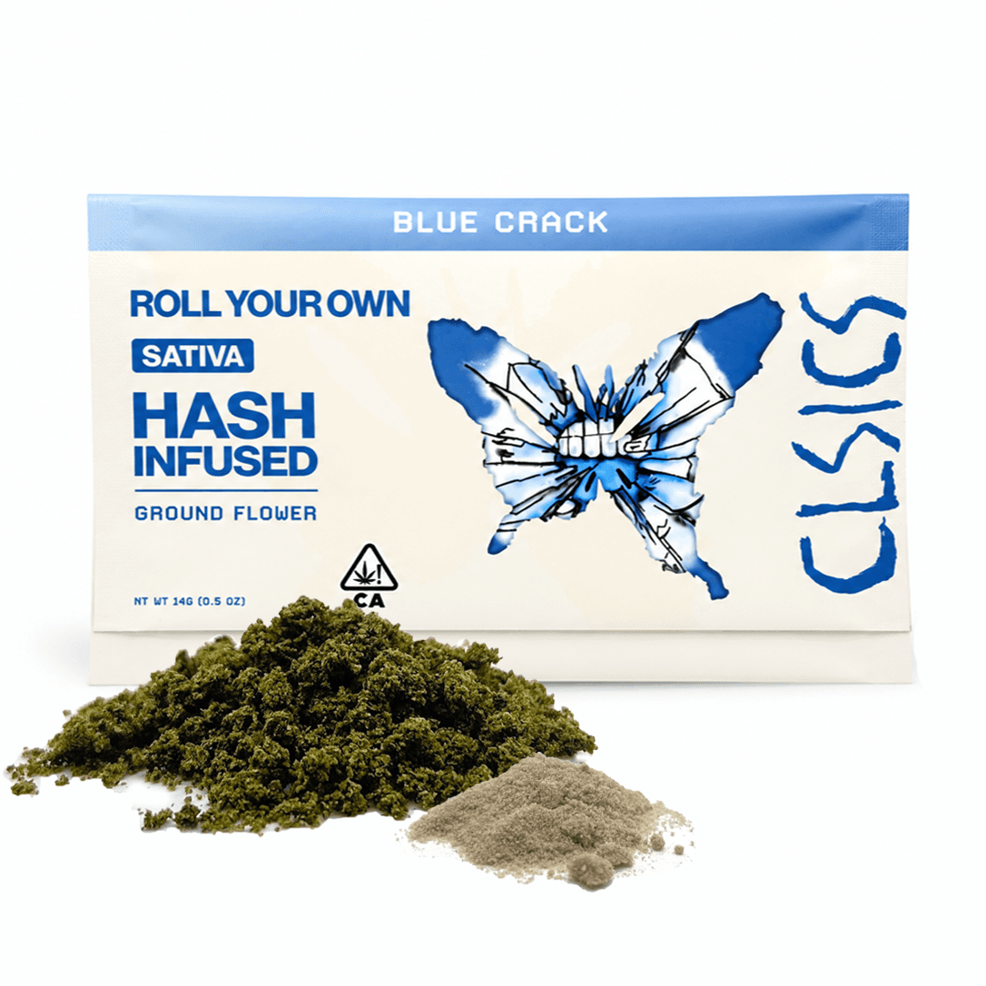 CLSICS Hash Infused Roll Your Own 14g Sativa Blue Crack
