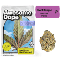 Awesome Dope Flower 7g Indica Black Magic