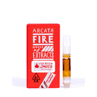 Arcata Fire 100% Live Resin Cartridge 1g Hybrid Permanent Marker