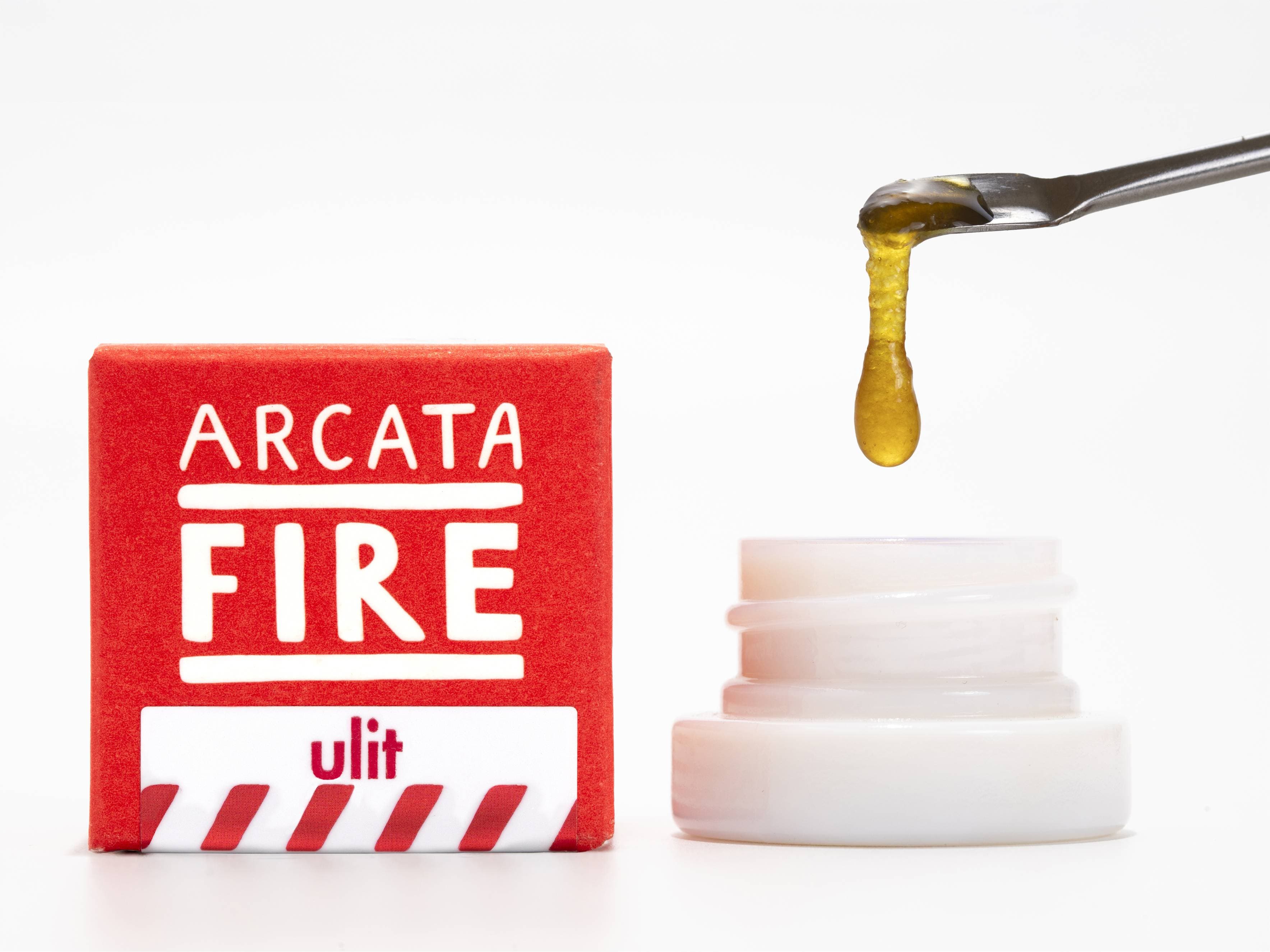 Arcata Fire 100% Live Resin Concentrate 1g Indica Ulit