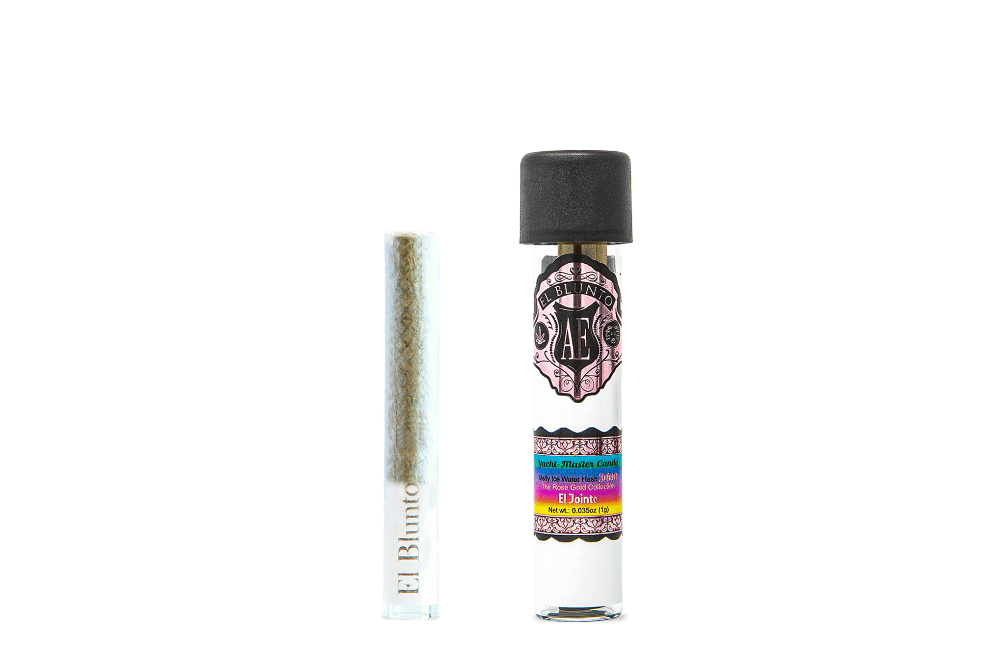 El Blunto Rose Hash Jointo 1g Indica Yacht Master Punch 16ct