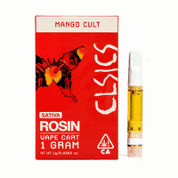 CLSICS Live Rosin Cartridge 1g Sativa Mango Cult