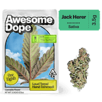 Awesome Dope Flower 3.5g Sativa Jack Herer 16ct