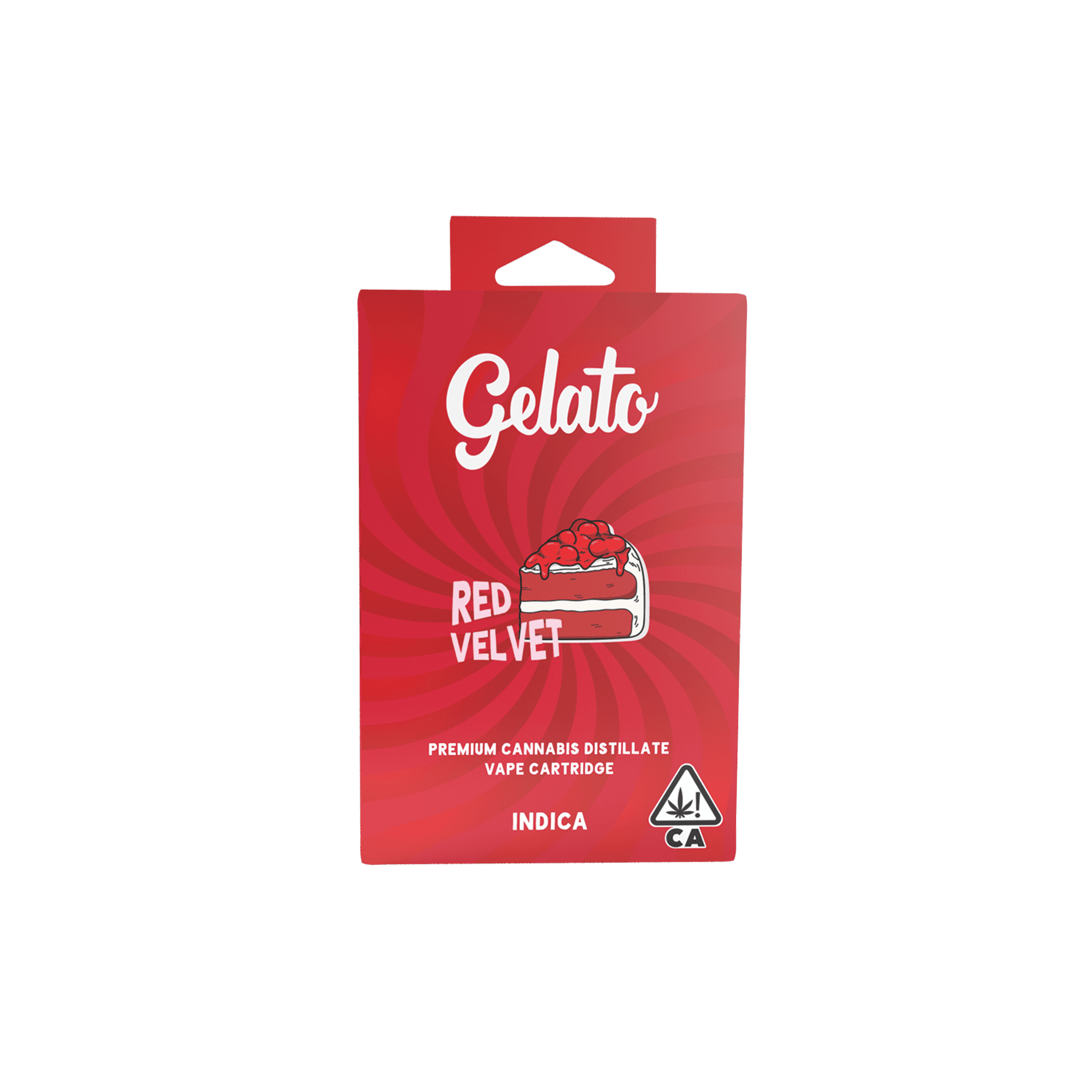 Gelato Flavors Cartridge 1g Indica Red Velvet 10pk