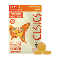 CLSICS Live Rosin Gummies Sativa THC/THC-V Orange Tangerine