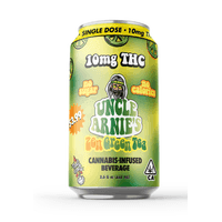 Uncle Arnie's Beverage 7.5oz Zen Green Tea Zero Calories 10mg 12pk