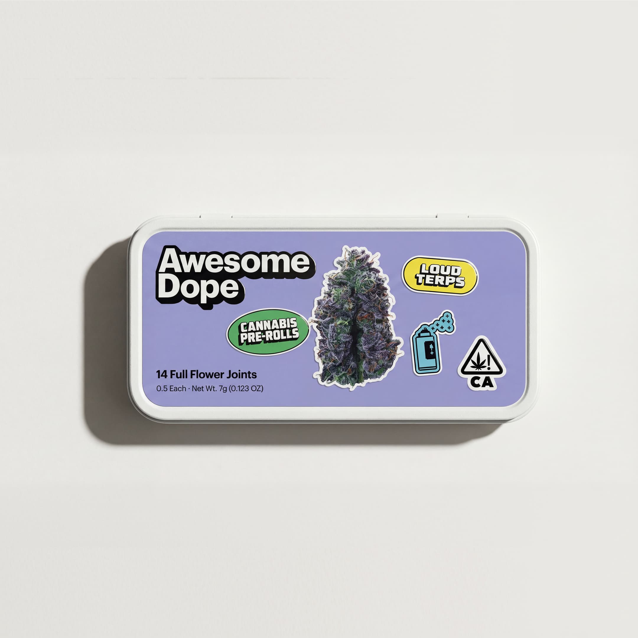 Awesome Dope Preroll 14pk Indica White Fire Sherb