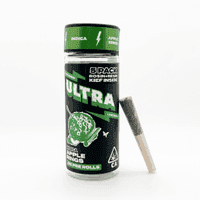 Ultra Live Rosin and Live Resin Preroll 5pk .5g Indica Apple Rings