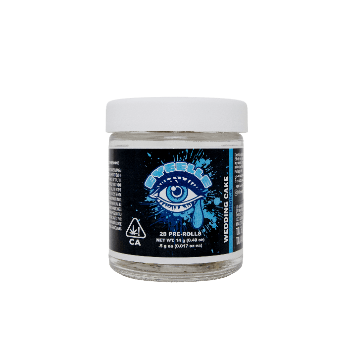 Eyeelle Black Preroll 14g Indica Wedding Cake