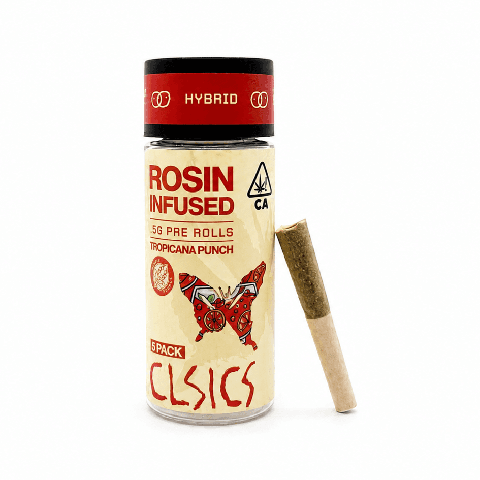 CLSICS Rosin Preroll 5pk .5g Hybrid Tropicana Punch