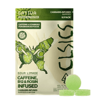 CLSICS Live Rosin Gummies Sativa Sour Limeade Loadout