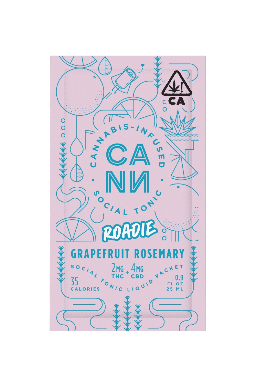CANN Roadies Grapefruit Rosemary 8pk