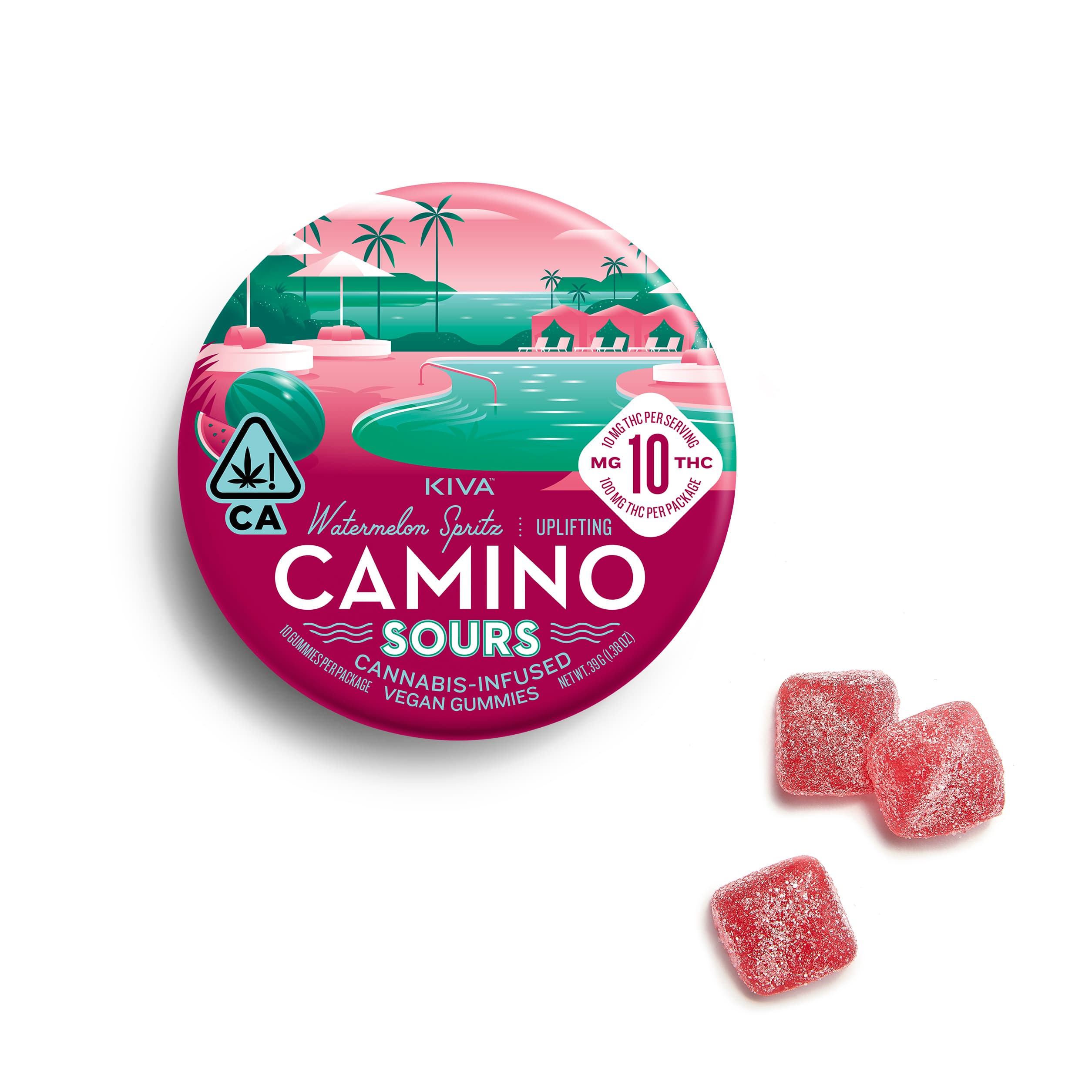 Camino Sours Watermelon Spritz (100mg/10ct)