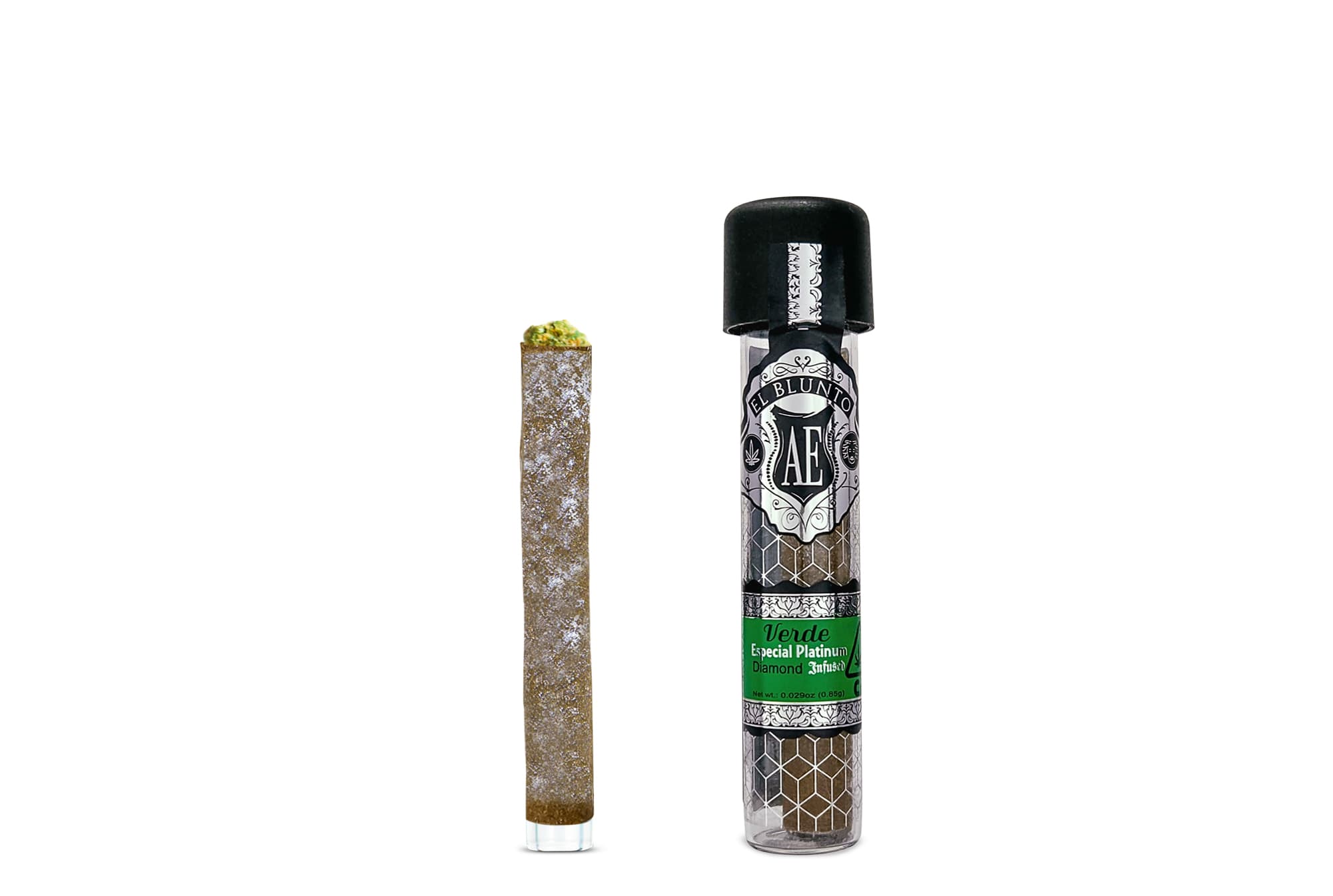 El Bluntito Especial Platinum Diamond Single Bluntito .85g Sativa Verde
