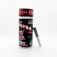 Ultra Live Rosin and Live Resin Preroll 5pk .5g Hybrid Shirley Temple