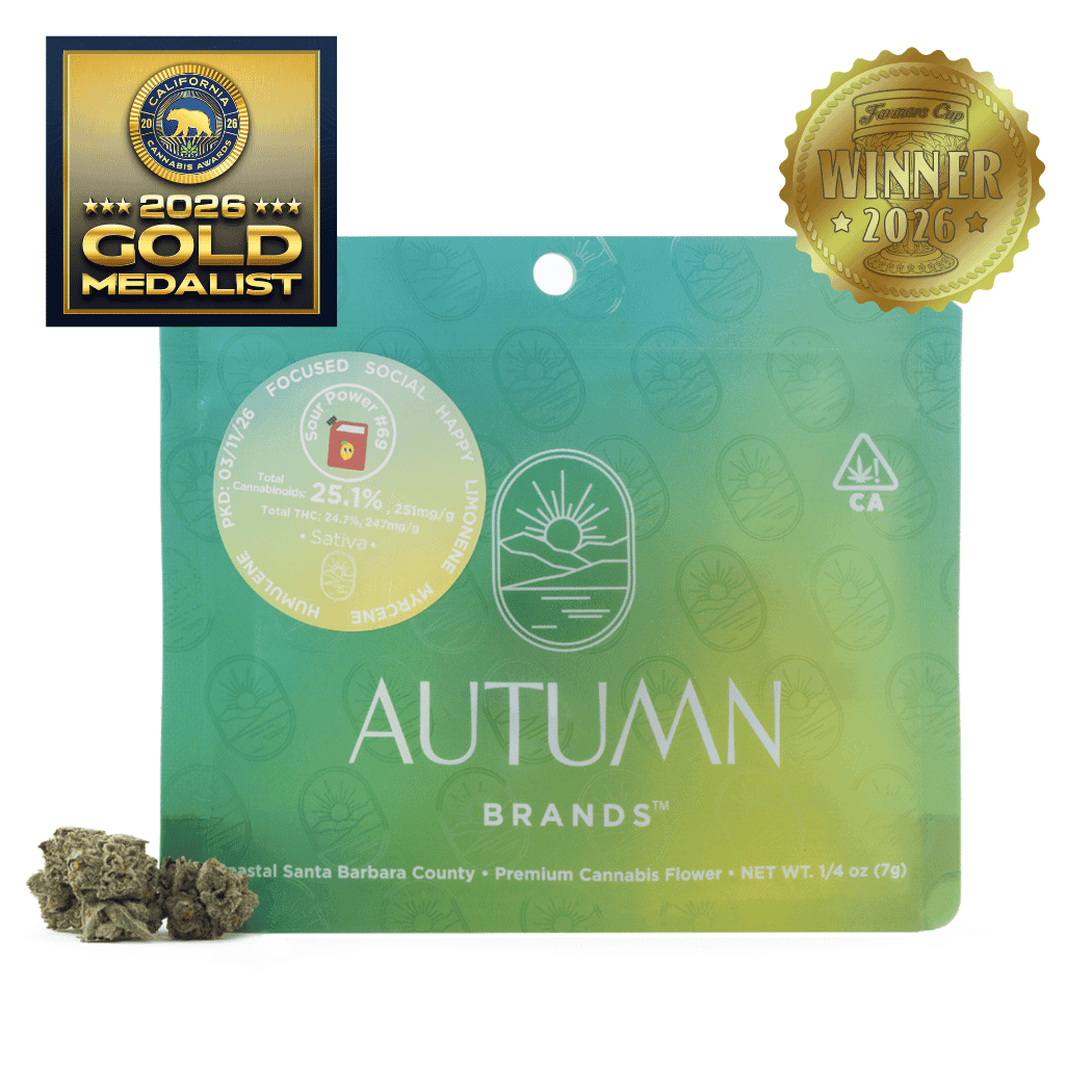 Autumn Brands Flower 7g Pouch Sativa Sour Power #69 16ct