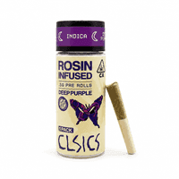 CLSICS Rosin Preroll 5pk .5g Indica Deep Purple
