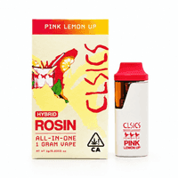 CLSICS Live Rosin All-In-One Cartridge 1g Hybrid Pink Lemon Up