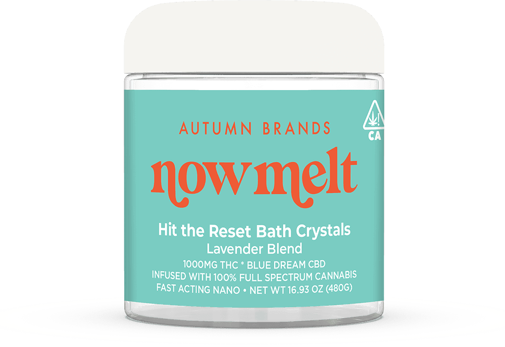 Autumn Brands Hit the Reset Bath Crystals Lavender