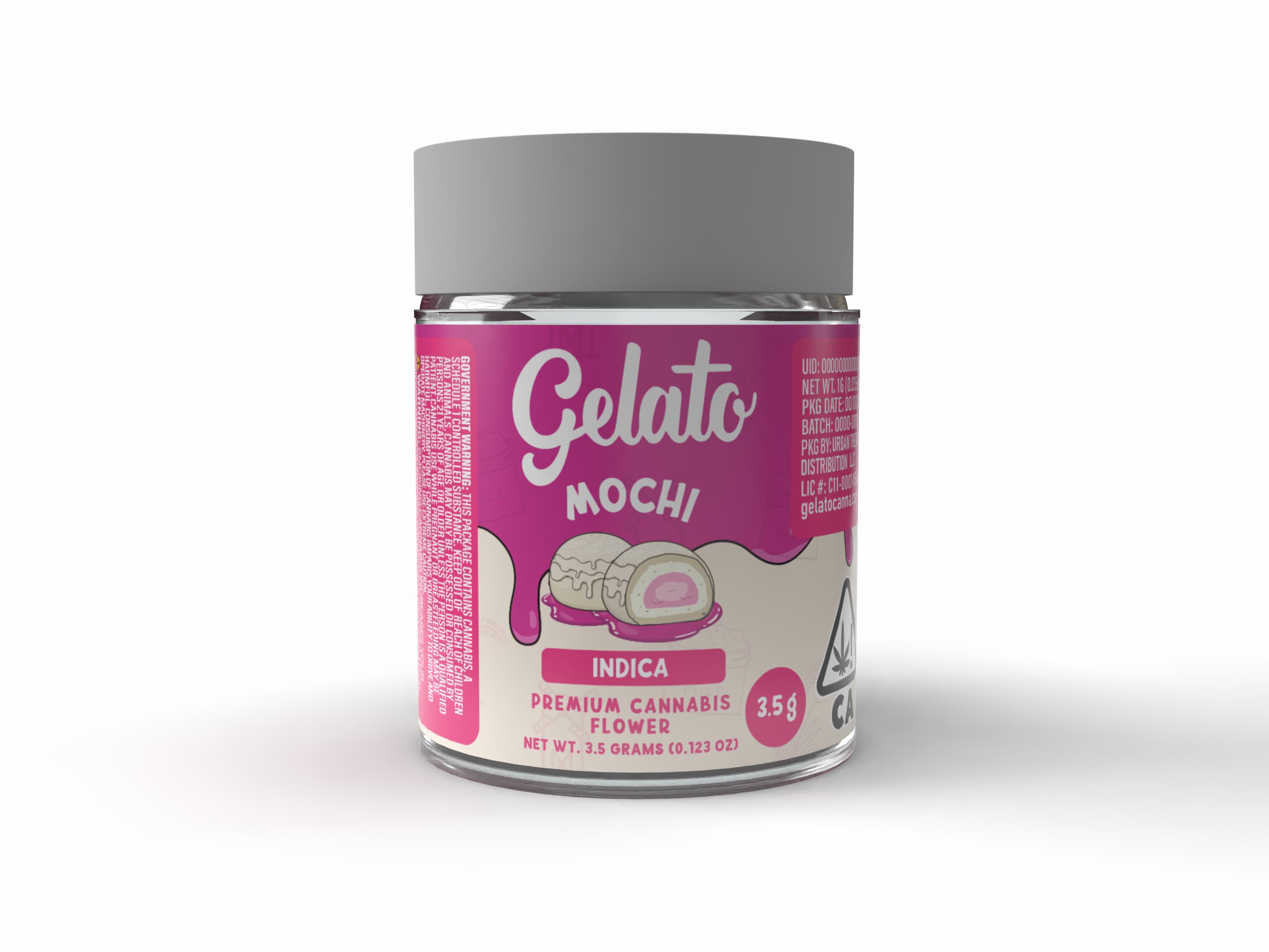 Gelato Flower 3.5g Indica Mochi 16pk