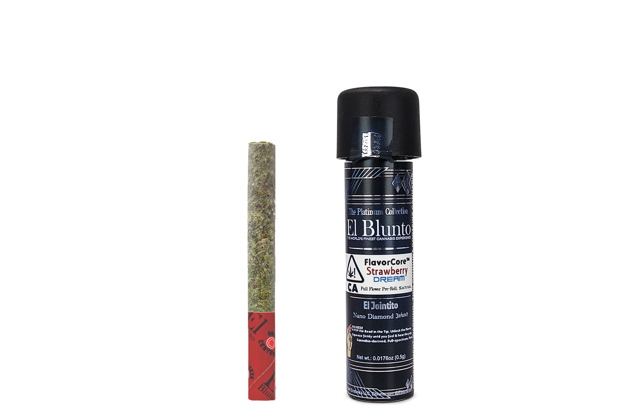 El Blunto FlavorCore Diamond Jointito .5g Sativa Strawberry Dream