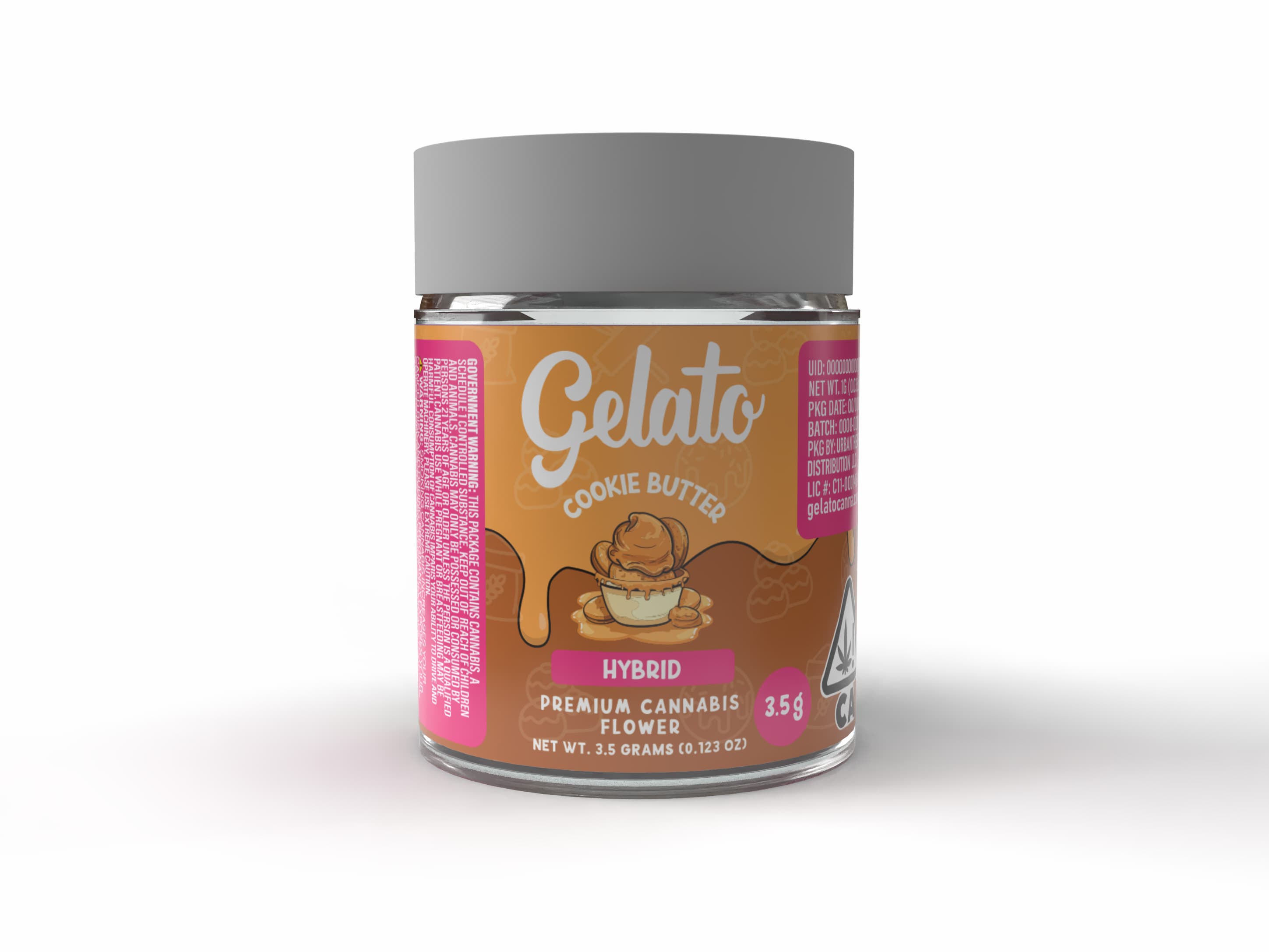 Gelato Flower 3.5g Hybrid Cookie Butter 16pk