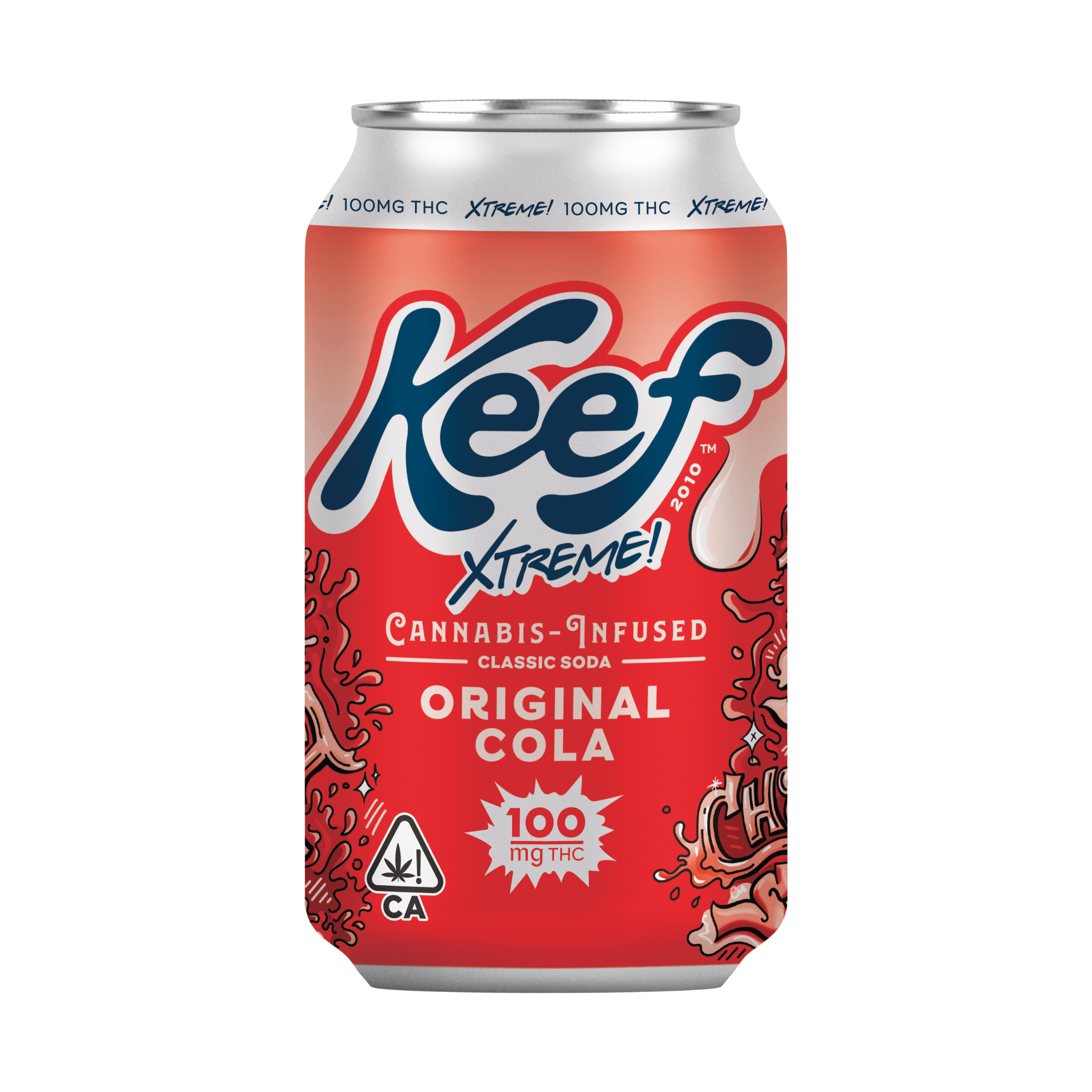 Keef 100mg Original Cola Xtreme Classic Soda 12oz RETAIL ID ALLOCATED