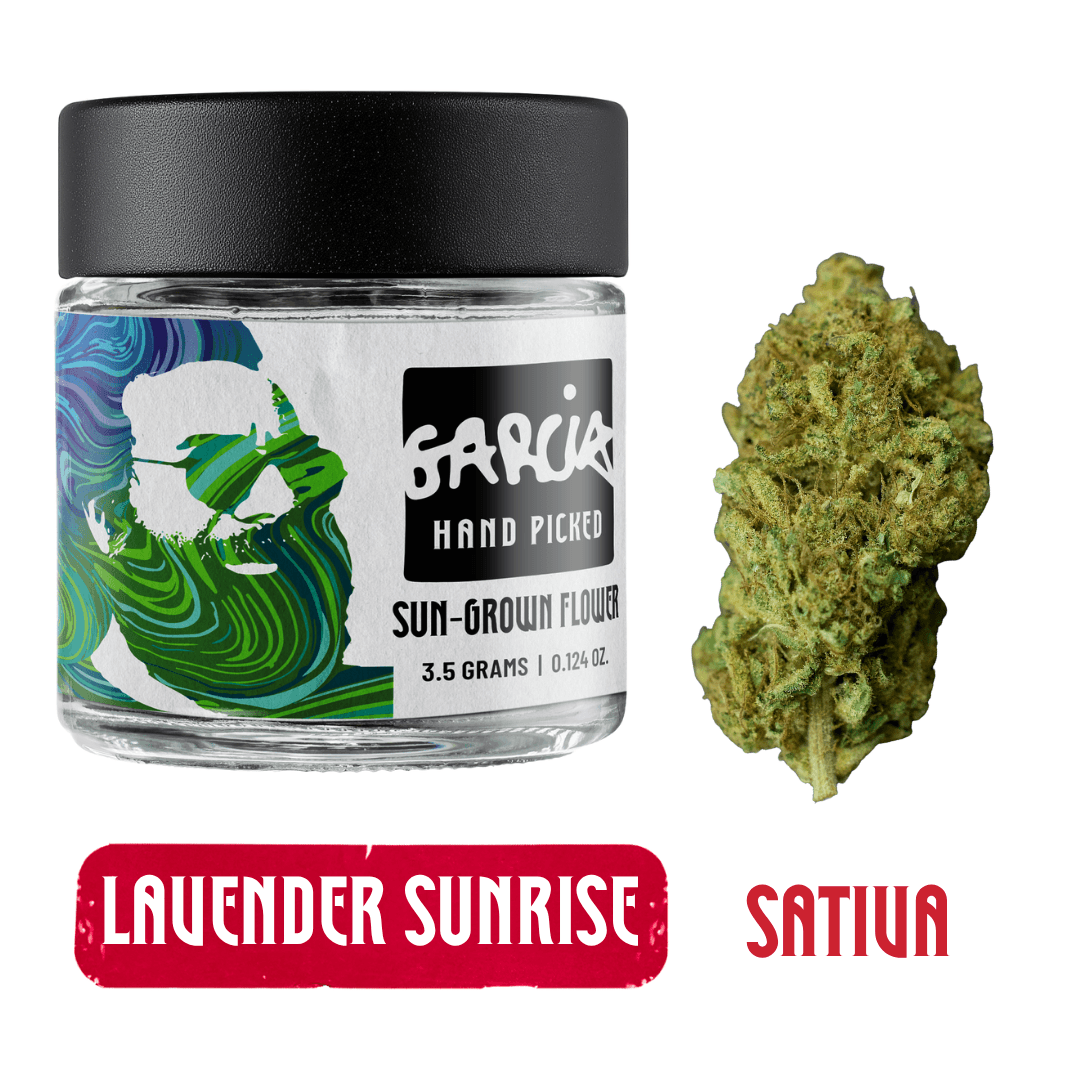 Garcia Hand Picked Flower 3.5g Sativa Lavender Sunrise CCF