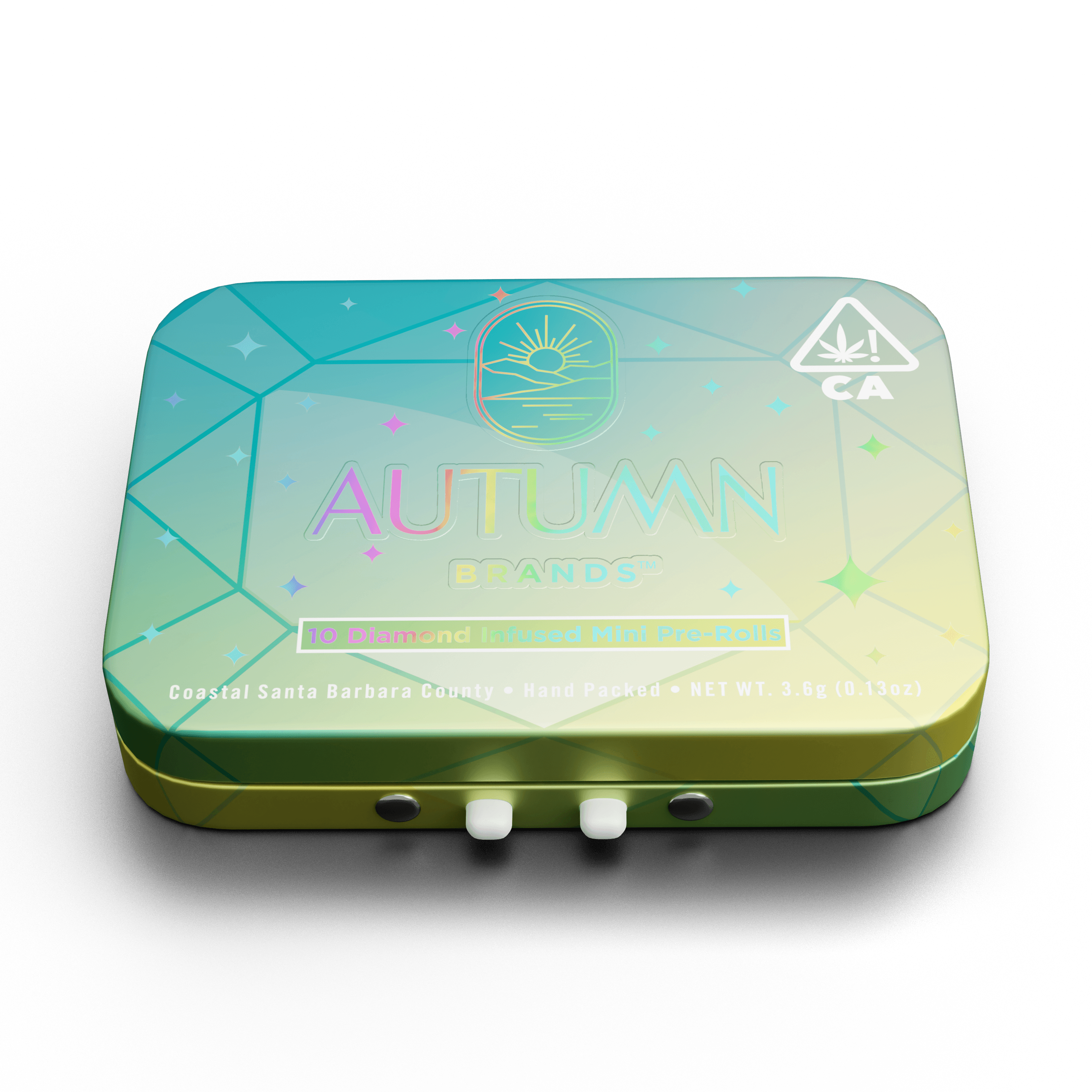 Autumn Brands Diamond Infused Mini Preroll 10pk Sativa Sour Power #69