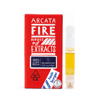 Arcata Fire 100% Live Rosin Cartridge 1g Hybrid Hash Burger