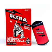 Ultra Live Rosin and Live Resin All-In-One Cartridge 1g Hybrid Cherry Nuka Kola