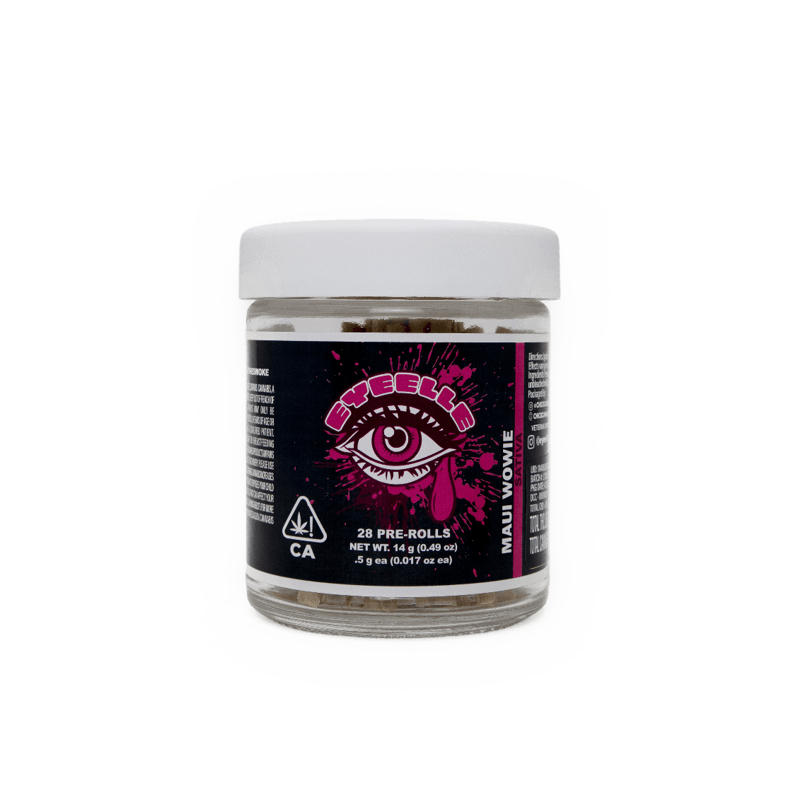 Eyeelle Black Preroll 14g Sativa Maui Wowie