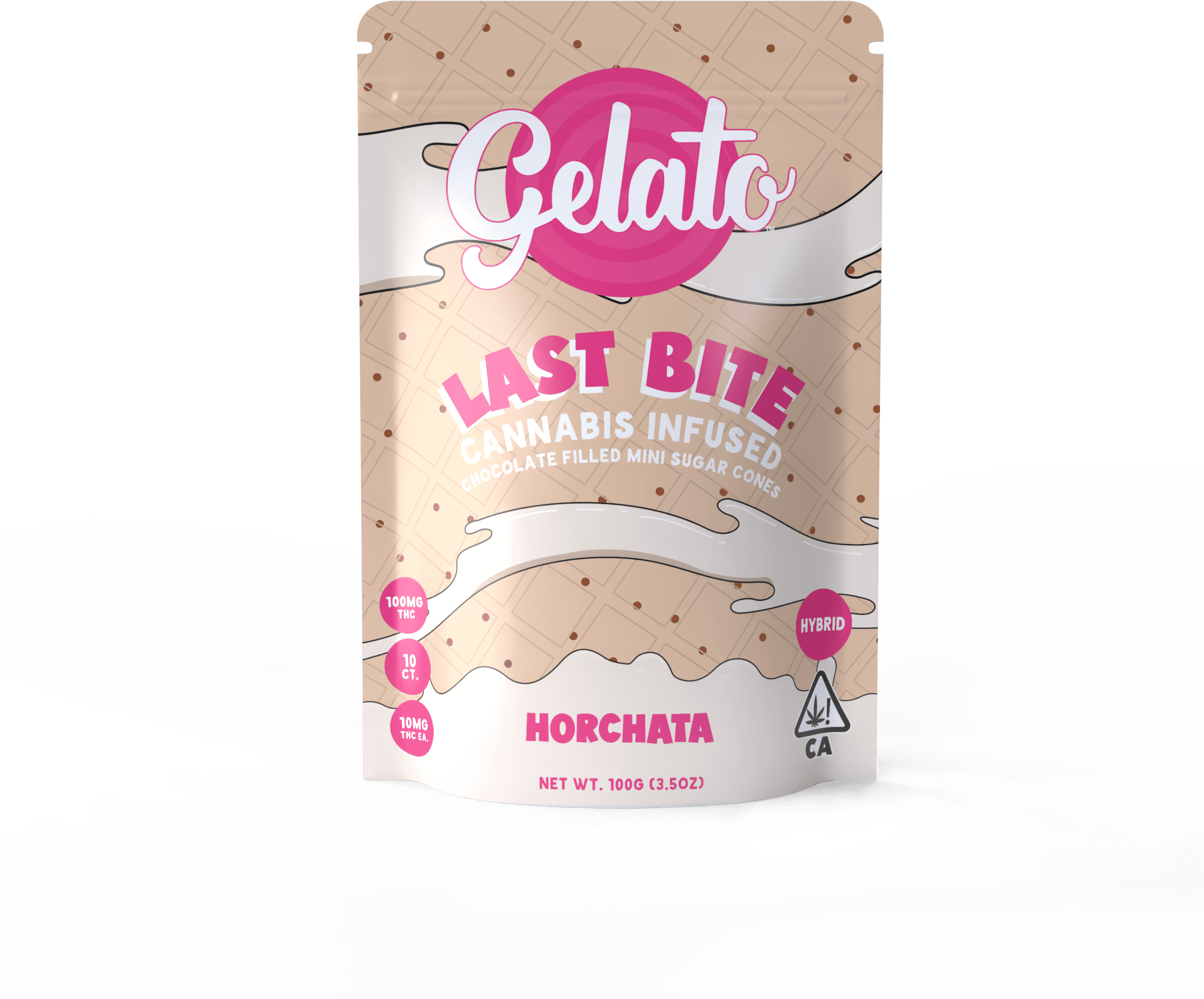 Gelato Last Bite 100mg Hybrid Horchata 10pc