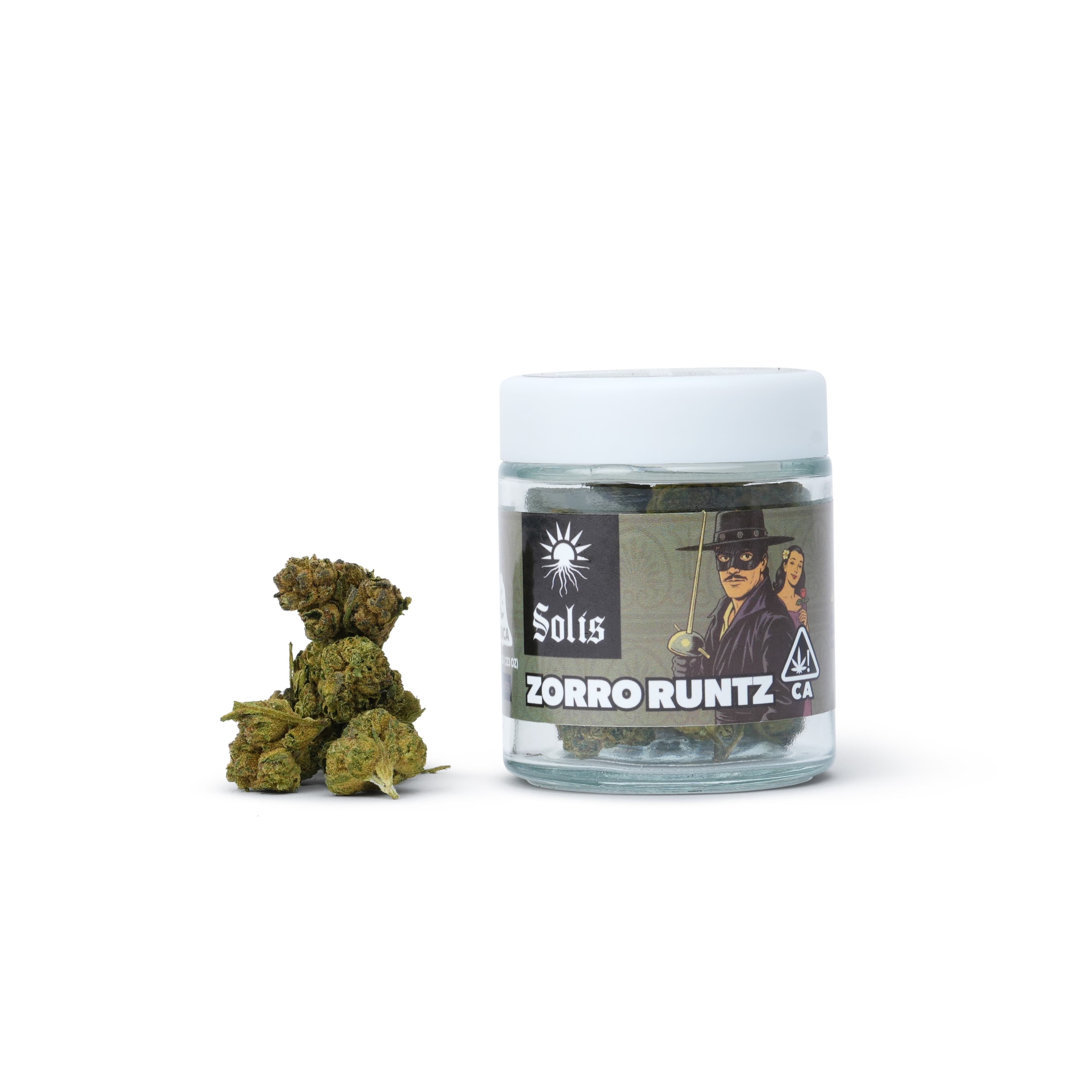 Solis Flower 3.5g Indica Zorro Runtz