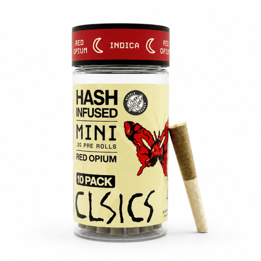 CLSICS Hash Preroll 10pk Indica Red Opium