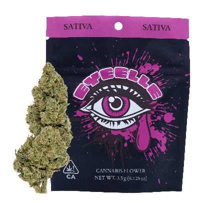 Eyeelle Black Flower 3.5g Sativa Starfire Chem 16ct