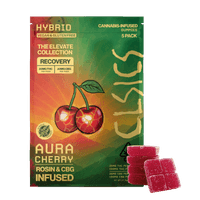 CLSICS Live Rosin Gummies Hybrid CBG/THC Aura Cherry 5pk