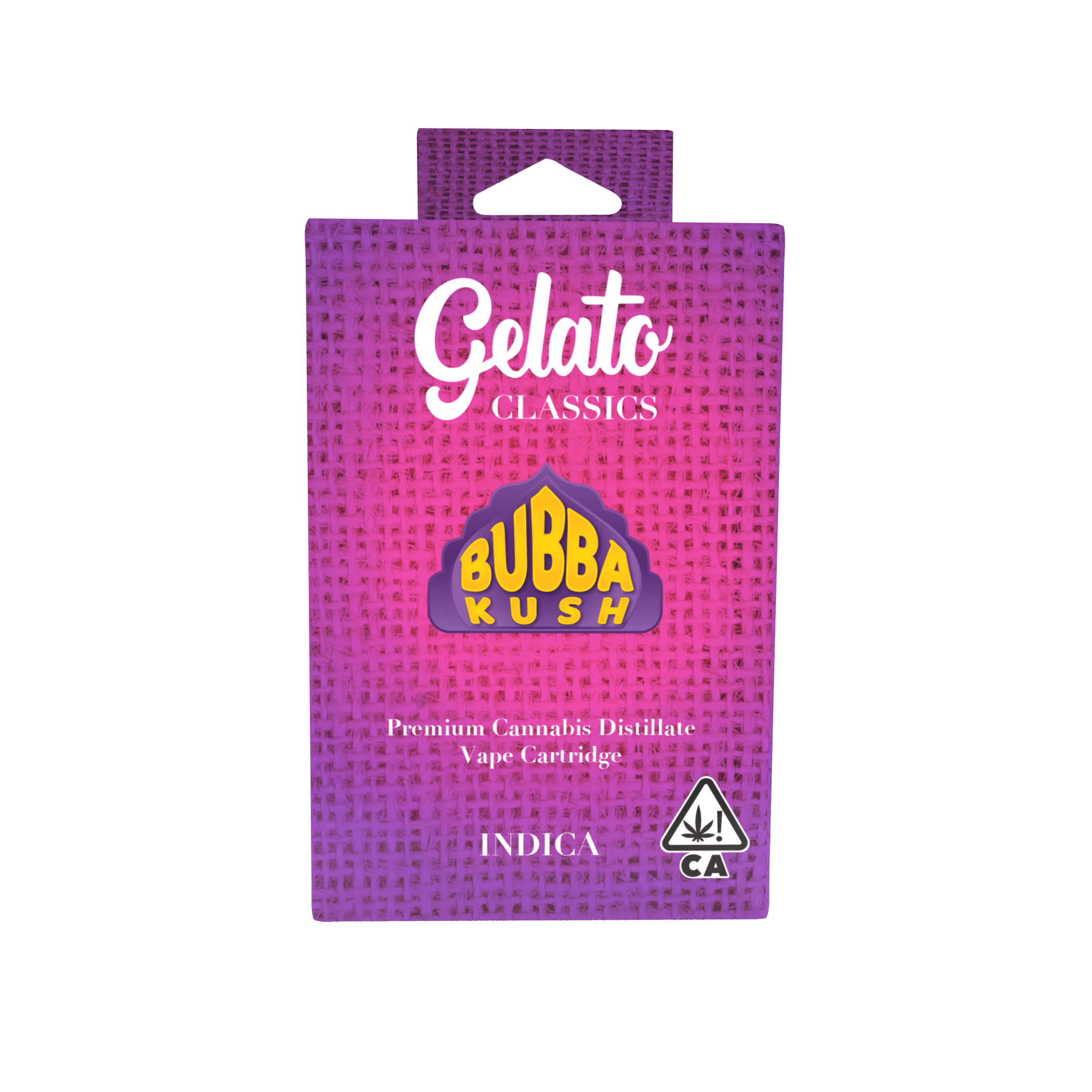 Gelato Classics Cartridge 1g Indica Bubba Kush 10pk