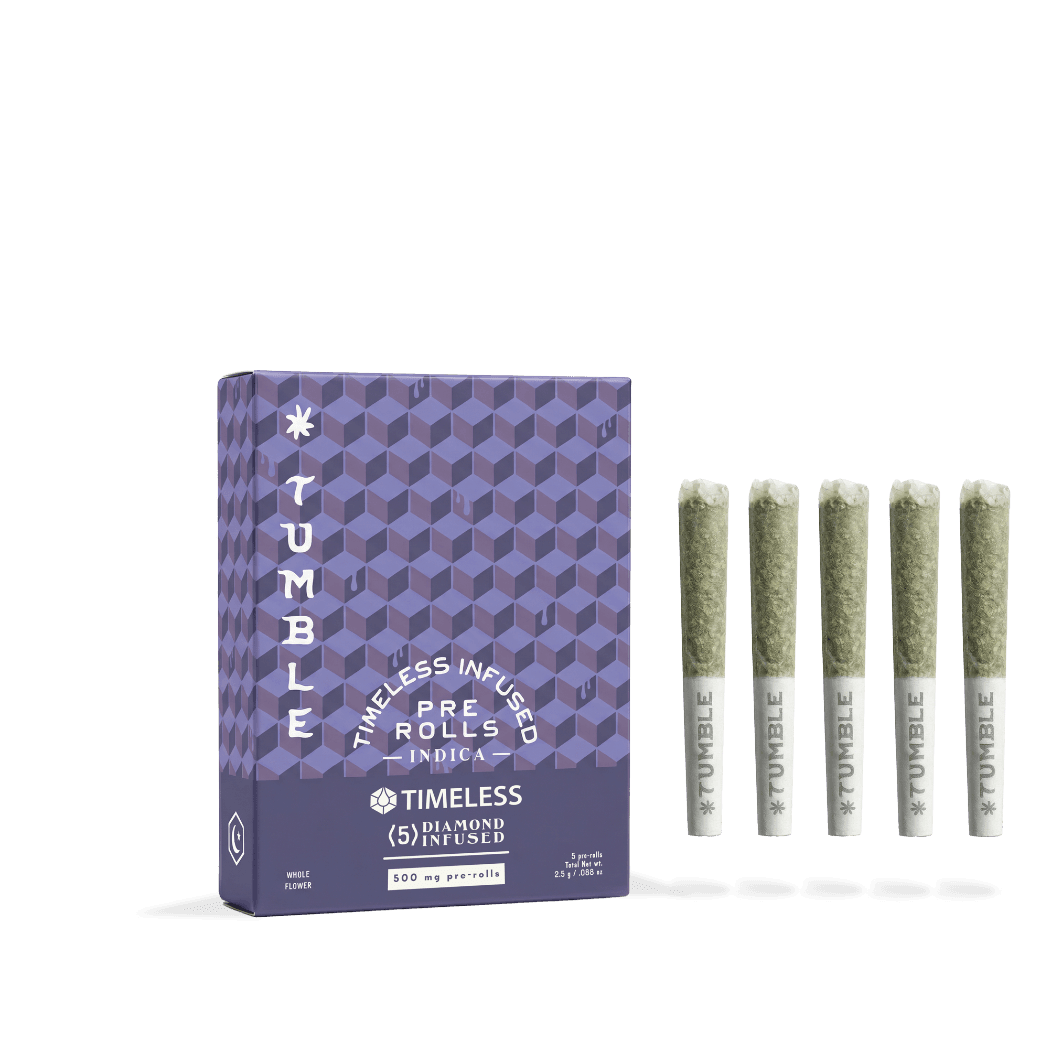 Timeless Tumble Travelers Preroll Rest Watermelonz 5-pack 2.5g