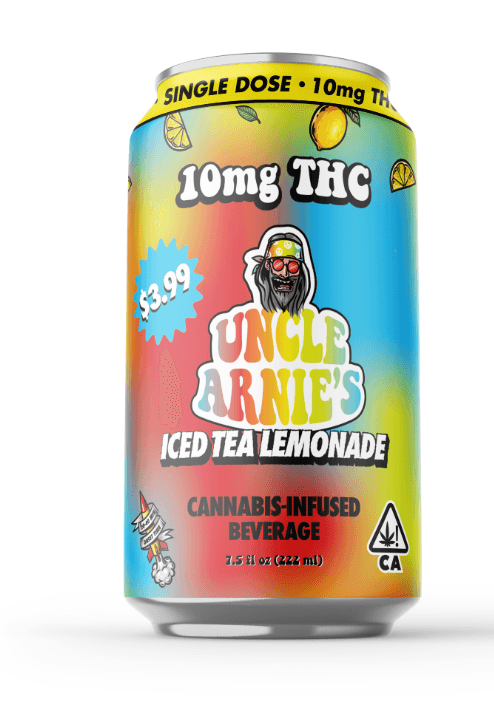 Uncle Arnie's Beverage 7.5oz Iced Tea Lemonade 10mg 12pk